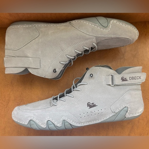 Dbeck Explorer Outdoor Shoes Grey Size EU 49 US 14 Arch Support Comfort - Picture 8 of 9